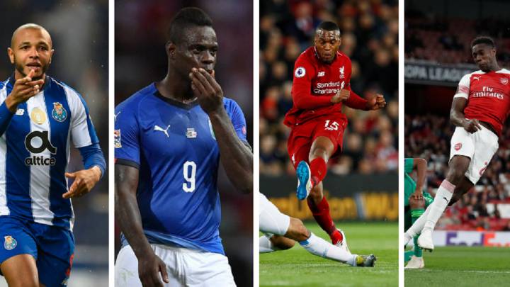 Brahimi, Balotelli, Sturridge y Welbeck