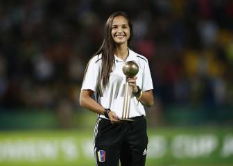 Guiño de la perla venezolana Deyna Castellanos al Madrid