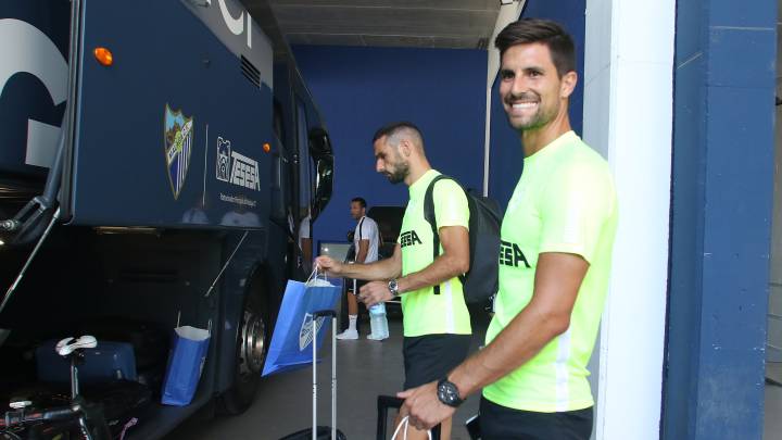 El Málaga comienza la concentración en Estepona