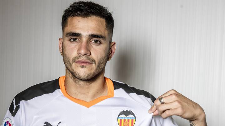 El delantero uruguayo del Valencia, Maxi Gómez.