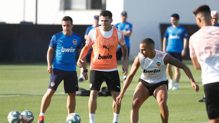 Maxi ya entrena pero no a las órdenes de Marcelino