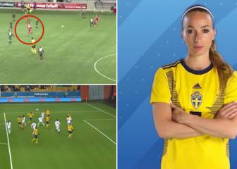 Así juega Asllani: falsa '9' y con una gran conducción de balón