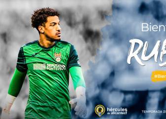 Rubén Ualoloca completa la portería del Hércules