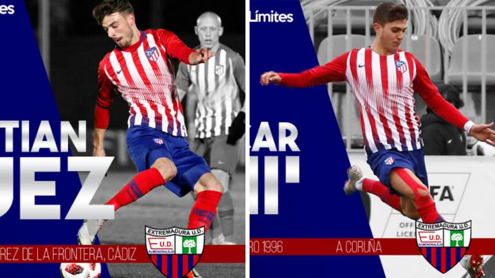 Pinchi y Cristian Rodríguez, nuevos jugadores del Extremadura