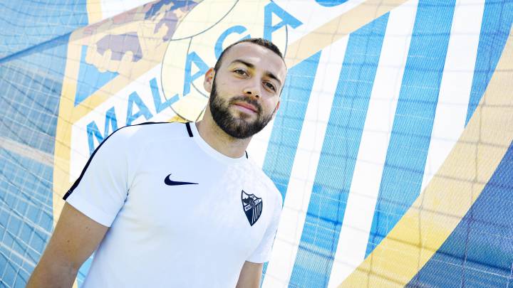 Keidi Bare, jugador del Málaga