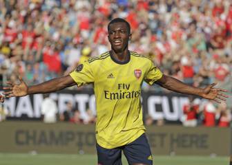 Los dos goles interesantes de la joya de 20 años de Emery en el Arsenal