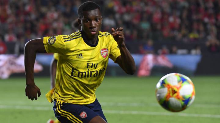 Eddie Nketiah, la nueva perla del Arsenal que amenaza al Madrid