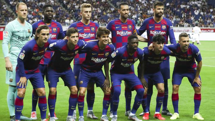 1x1 del Barça: ilusionante debut de Griezmann y De Jong