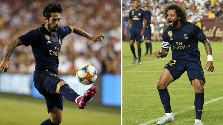 Isco y Marcelo espabilan en el Real Madrid.