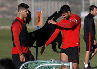 Simeone sigue intentando afinar al dúo Morata-Costa