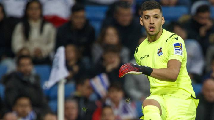 Gerónimo Rulli, jugador de la Real Sociedad