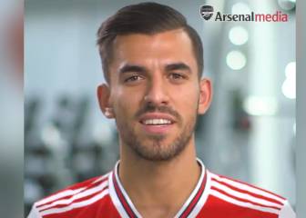 El primer saludo de Ceballos como 'gunner' que tiene a los ingleses locos en Twitter