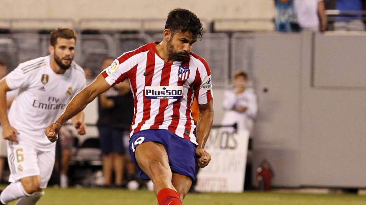 Diego Costa marcó cuatro goles al Real Madrid.