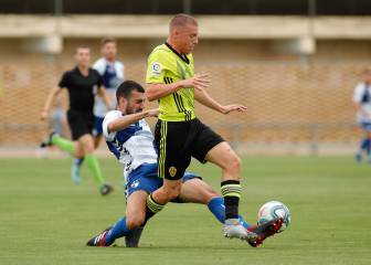 Pep Biel firma el triunfo del Zaragoza con un 'hat-trick'