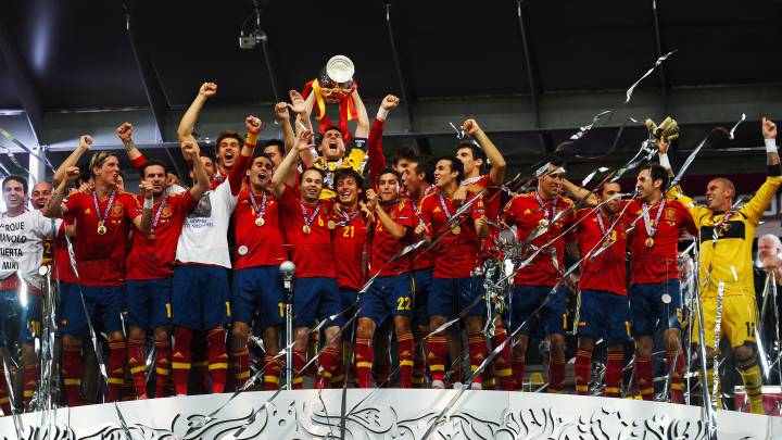 España reina en las Eurocopas