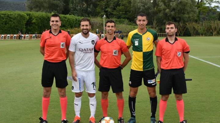 Primer triunfo de Xavi con el Al Sadd: 4-1 al Sabadell