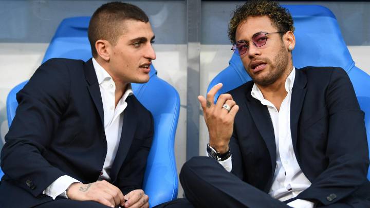 Verratti on Neymar: "You can't keep a player who wants to leave"