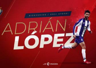 Adrián López ficha por Osasuna