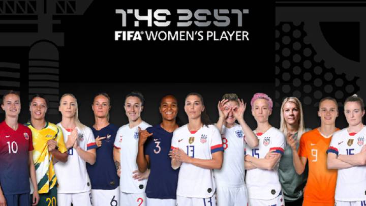 Estados Unidos, con Rapinoe a la cabeza, domina el The Best