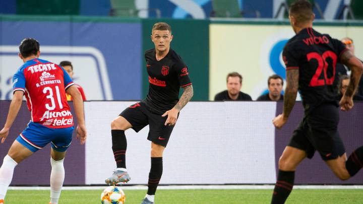 Trippier: "Estoy encantado de estar en el Atlético"
