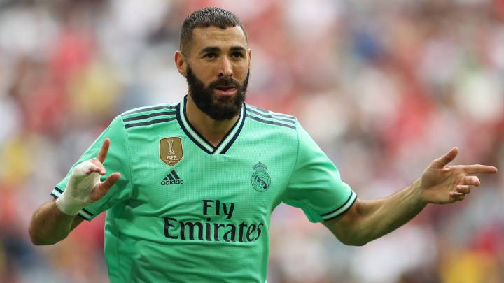 Benzema ha doblado su eficacia goleadora desde la marcha de Cristiano. Con el portugués metía el 14% de los goles del Madrid y ahora anota el 28%.