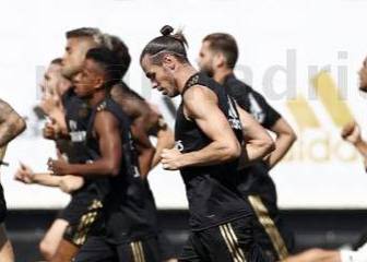 Bale volvió a entrenarse con el grupo tras no ir a Múnich porque