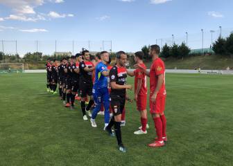 El Numancia supera al Logroñés