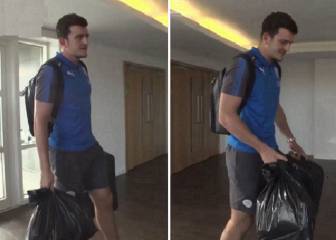 Maguire: el central más caro del mundo y sus bolsas de basura