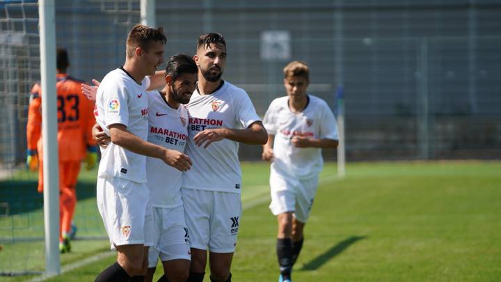 Hat trick de Nolito con el Sevilla al Hoffenheim