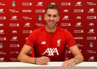 Adrián, tras los pasos de Reina: ya es nuevo portero del Liverpool