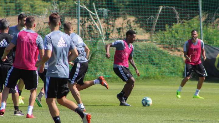 Entrenamiento del Cádiz