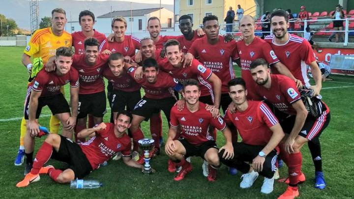 El Mirandés prepara una gran puesta de largo ante el Athletic
