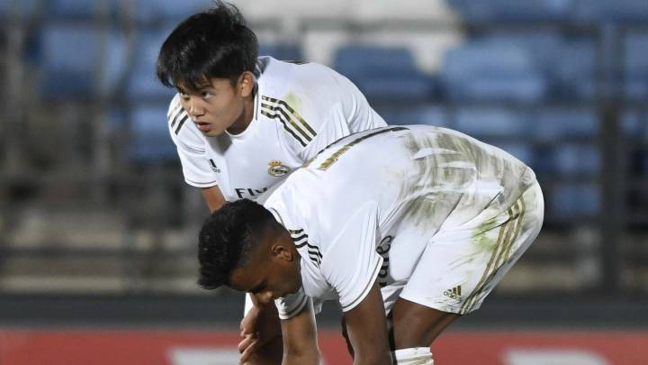 Kubo y Rodrygo triplican la audiencia del Castilla
