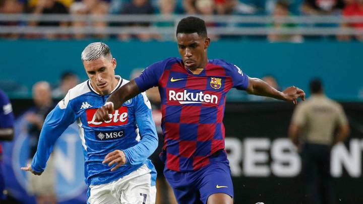 Junior Firpo, jugador del Barcelona