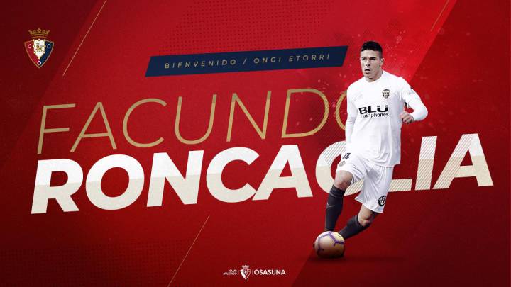 Roncaglia, nuevo fichaje de Osasuna