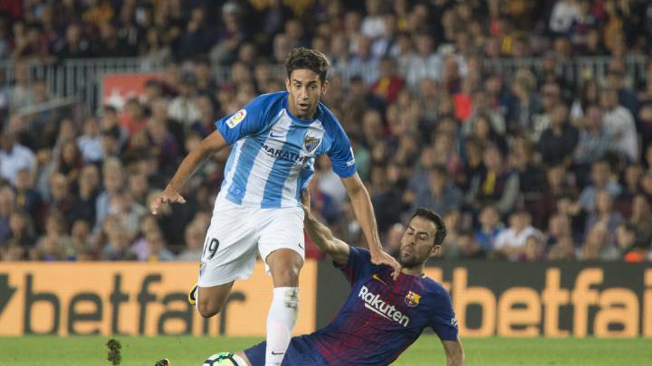Cecchini ya es el octavo jugador que el Málaga por fin consigue colocar
