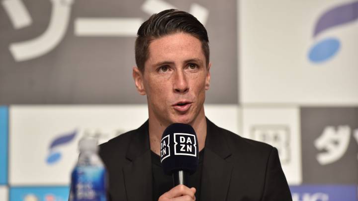 Fernando Torres, jugador del Sagan Tosu