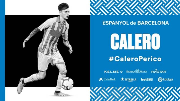 Oficial: Calero firma por el Espanyol hasta 2024