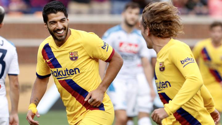 Nápoles - Barcelona en directo: partido amistoso de hoy, en vivo