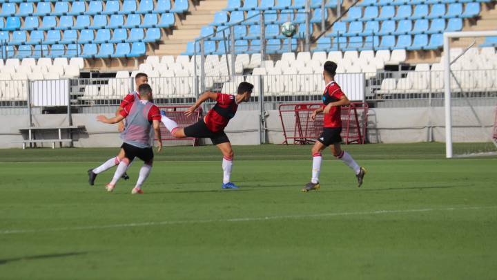 Entrenamiento del Almería