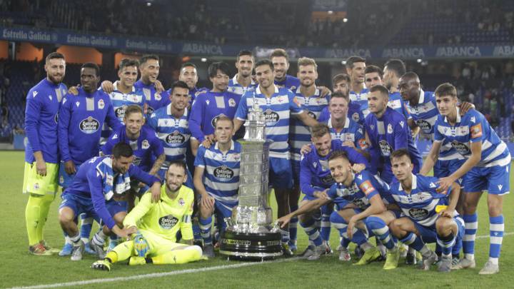 El Deportivo posta con el Teresa Herrera en Riazor