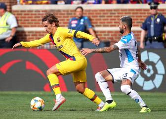 El Barça se impone al Nápoles: día de Suárez y Griezmann