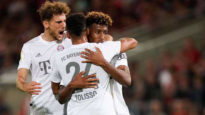 Gris estreno del Bayern en Copa