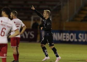 Debut soñado de Dani Nieto en Sudamericana: gol y a semifinales