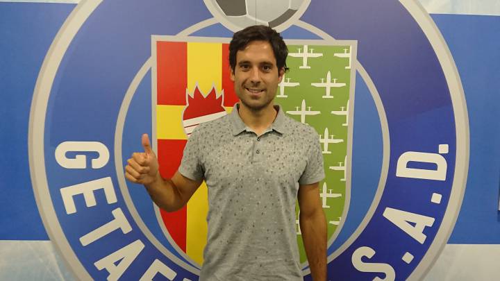 Etxeita, presentado como nuevo jugador del Getafe.