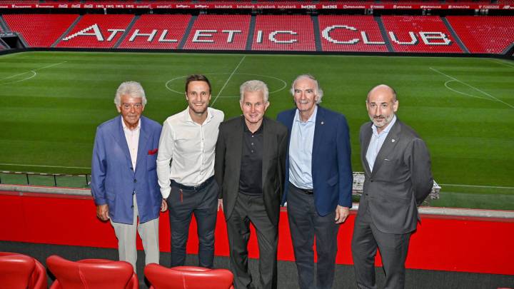 Un paseo por la nostalgia de Heynckes en San Mamés
