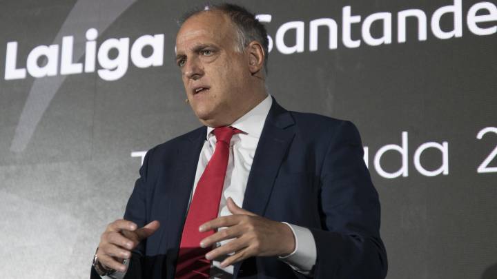 Javier Tebas: "Veo mi estancia en LaLiga como un servicio a España"