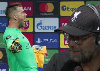 Klopp desvela la charla del descanso: Adrián, protagonista