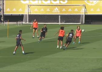 El Real Madrid prepara su debut liguero