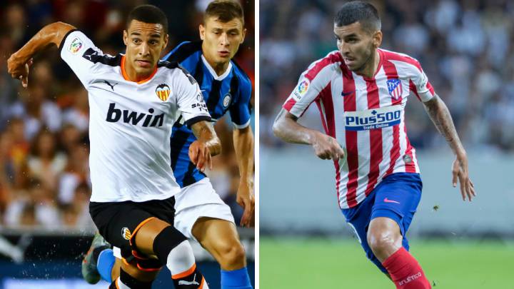 Rodrigo (Valencia) y Correa (Atlético).